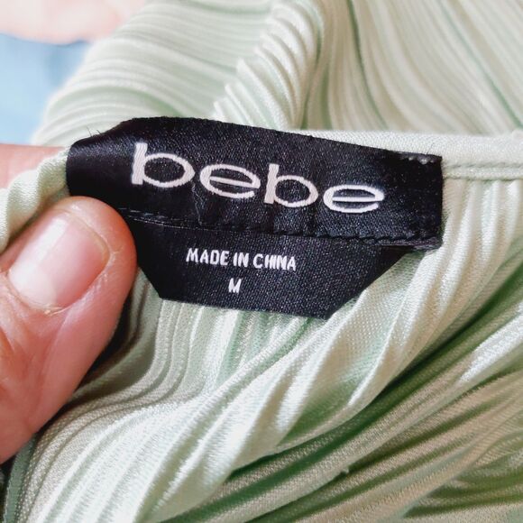 Bebe Mint Green Jumpsuit Size Medium - Picture 5 of 5